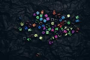 colorful letters